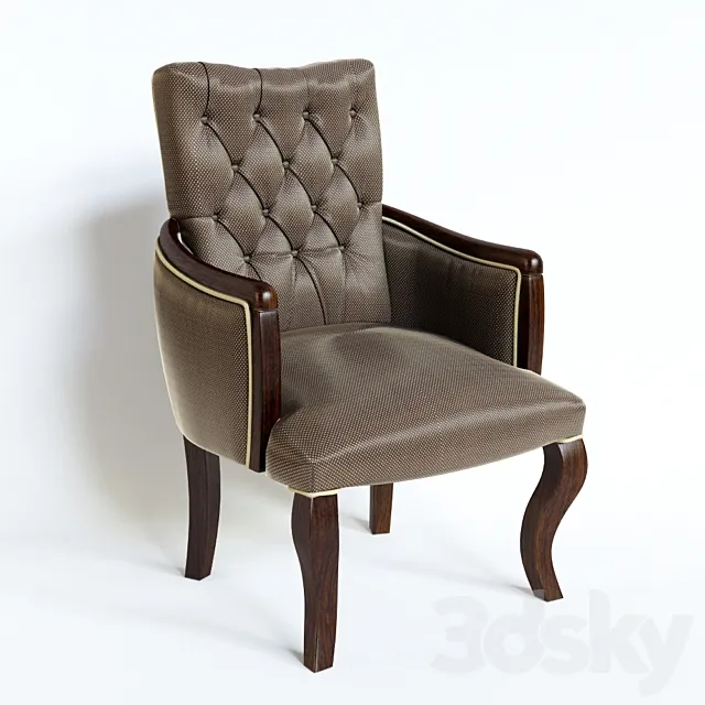 Berger Chair Martine 3ds Max