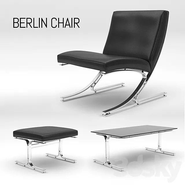 Berlin Chair 3DS Max Model