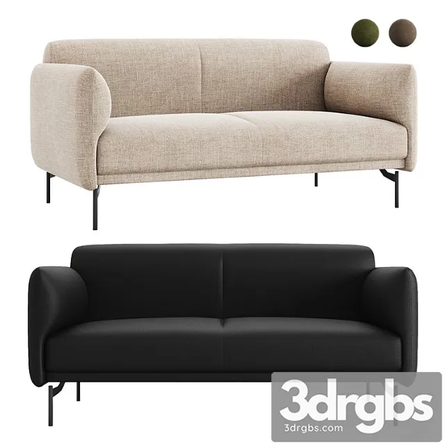 Berne 2 Seater Sofa By Boconcept 3dsmax Download