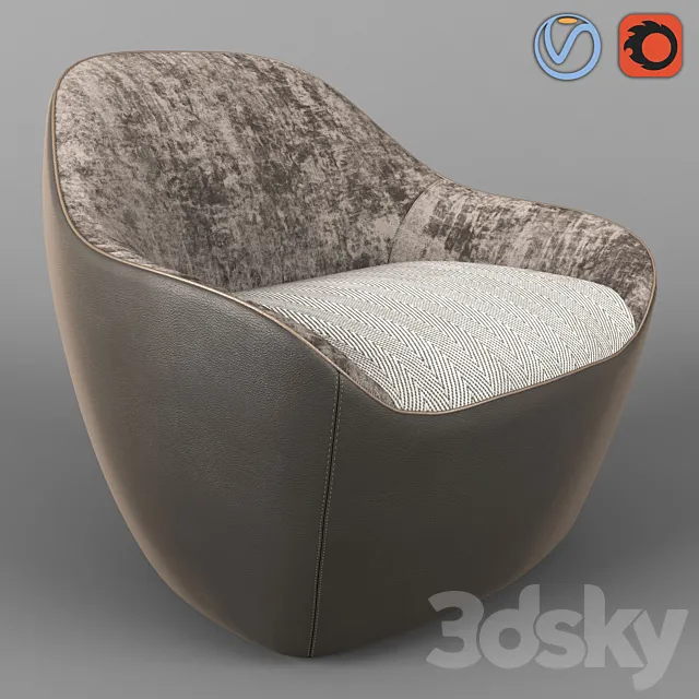 Bernhardt Becca Armchair 3DSMax File