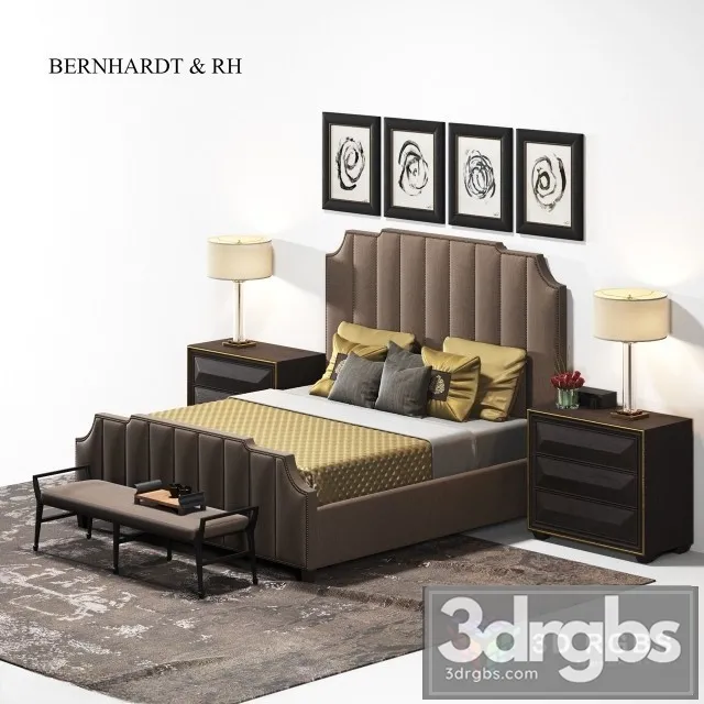 Bernhardt Bed Set 3dsmax Download