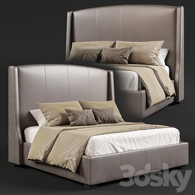 Bernhardt cooper bed 3ds Max