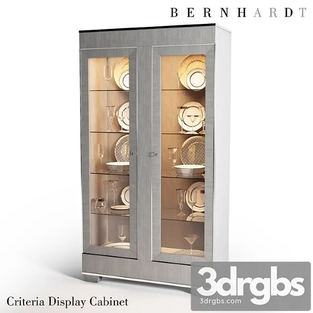 Bernhardt criteria display cabinet 3dsmax Download
