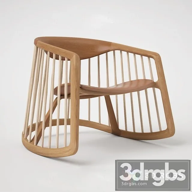 Bernhardt Design Harper Rocking Chair 3dsmax Download