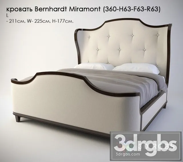 Bernhardt Miramont Bed 3dsmax Download