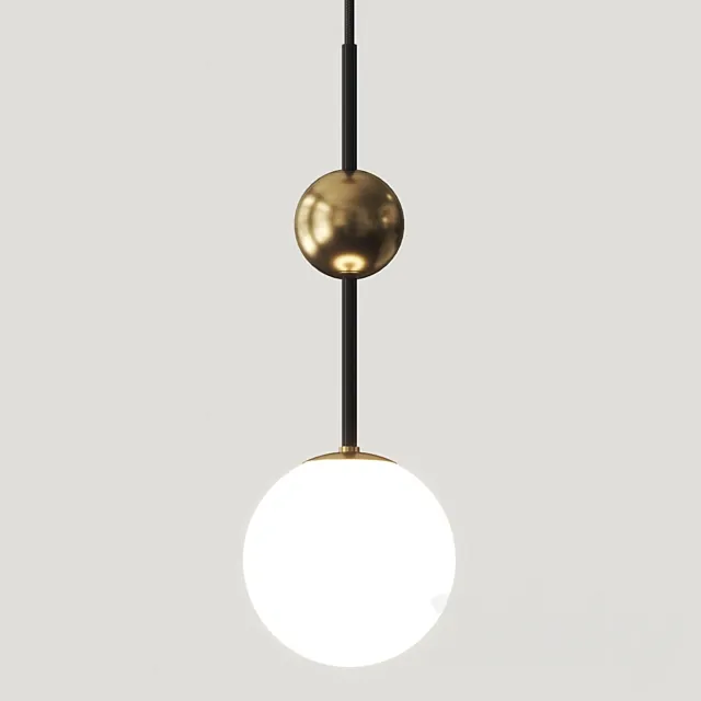 Bert Frank Rift Pendant Lamp 3DS Max Model