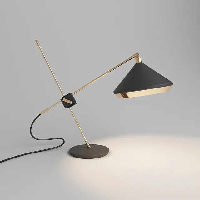 Bert Frank Shear table lamp 3DS Max Model