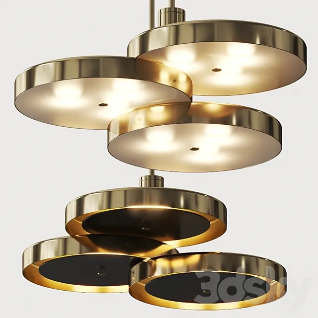 Bert Frank Triarc Pendant Lamp 3DSMax File