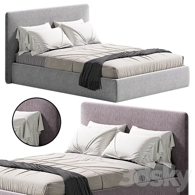 Berta bed 3dsMax Model