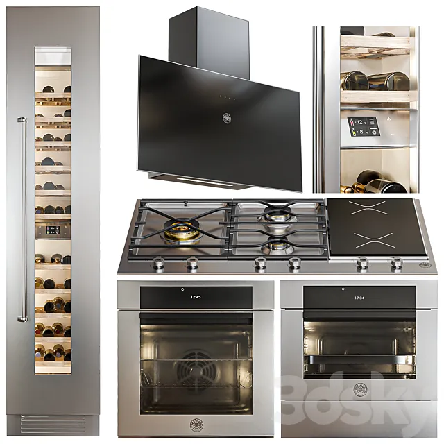 Bertazzoni Appliance set 3DS Max Model