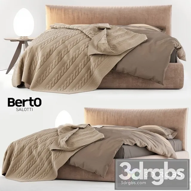 Berto Soho Bed 3dsmax Download