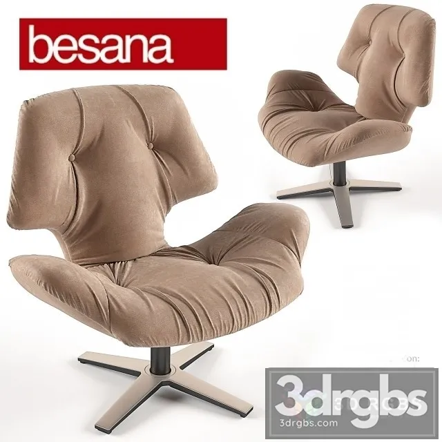Besana Armchair Master 3dsmax Download