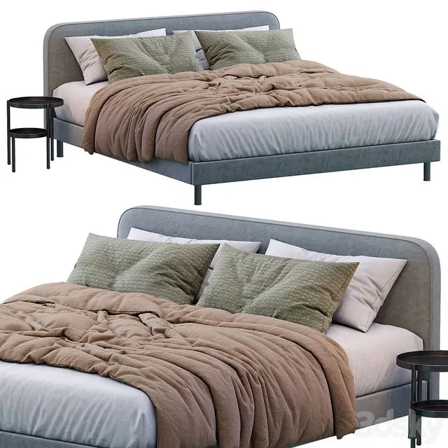 Besley Bed By Made 3dsMax Model