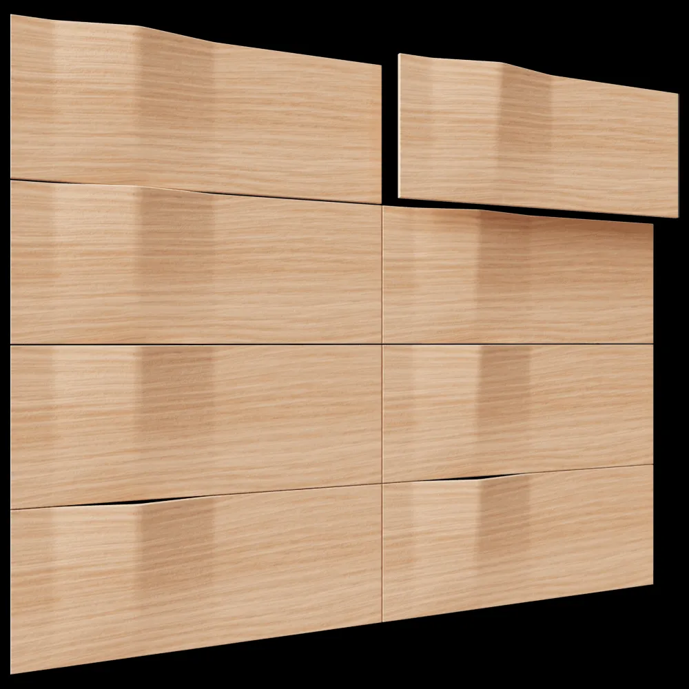 Bester Studio – 3D wall panel-LYSSE 3ds Max