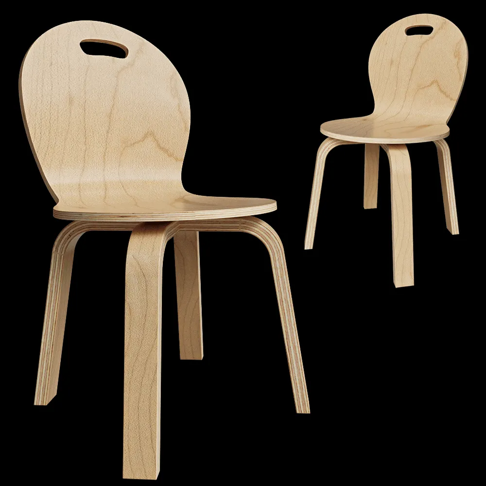 Bester Studio – Children’s chair STRAAL 3ds Max