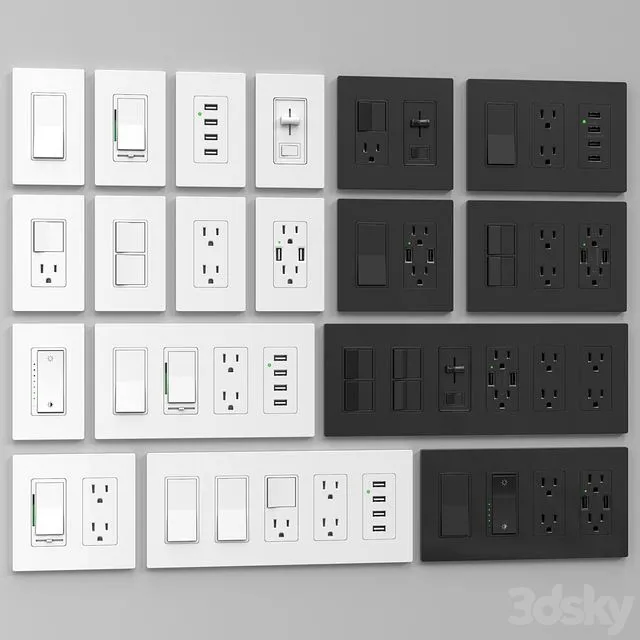 Bestten US with decor plates 3dsMax Model