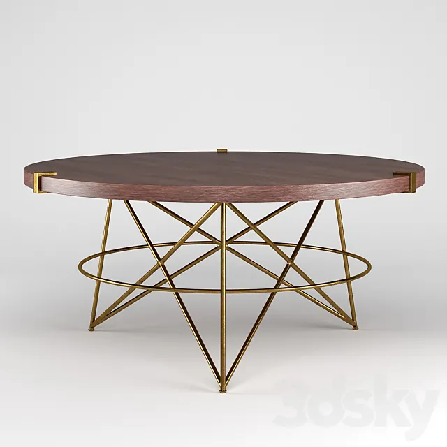 Betelline Coffee Table 3ds Max