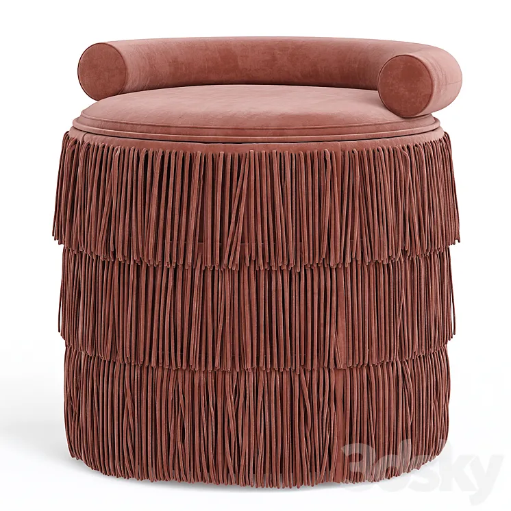 beth stool 3DS Max