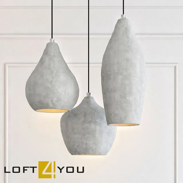 Beton pendant 7 3dsMax Model