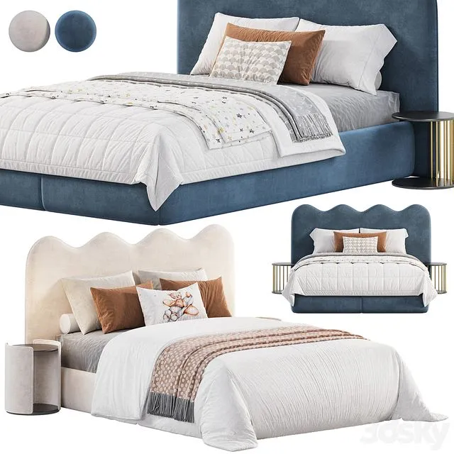 Betty bed By Achomestore 3dsMax Model