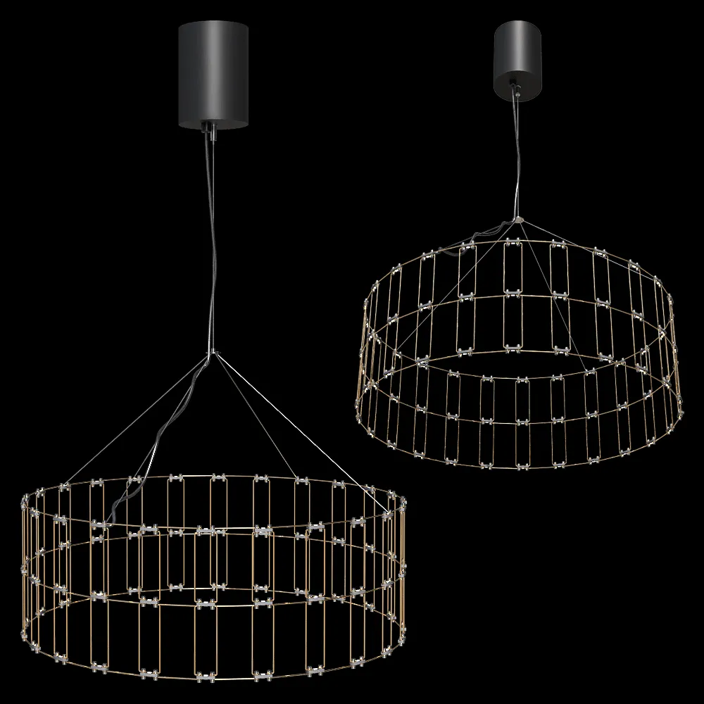 Bezhko – Chandelier Aura 3ds Max