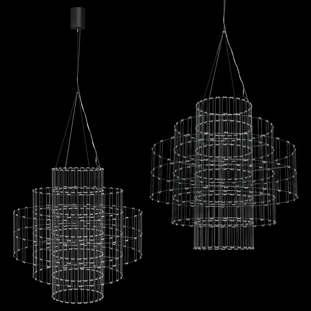 Bezhko – Chandelier Cascade 1 3ds Max