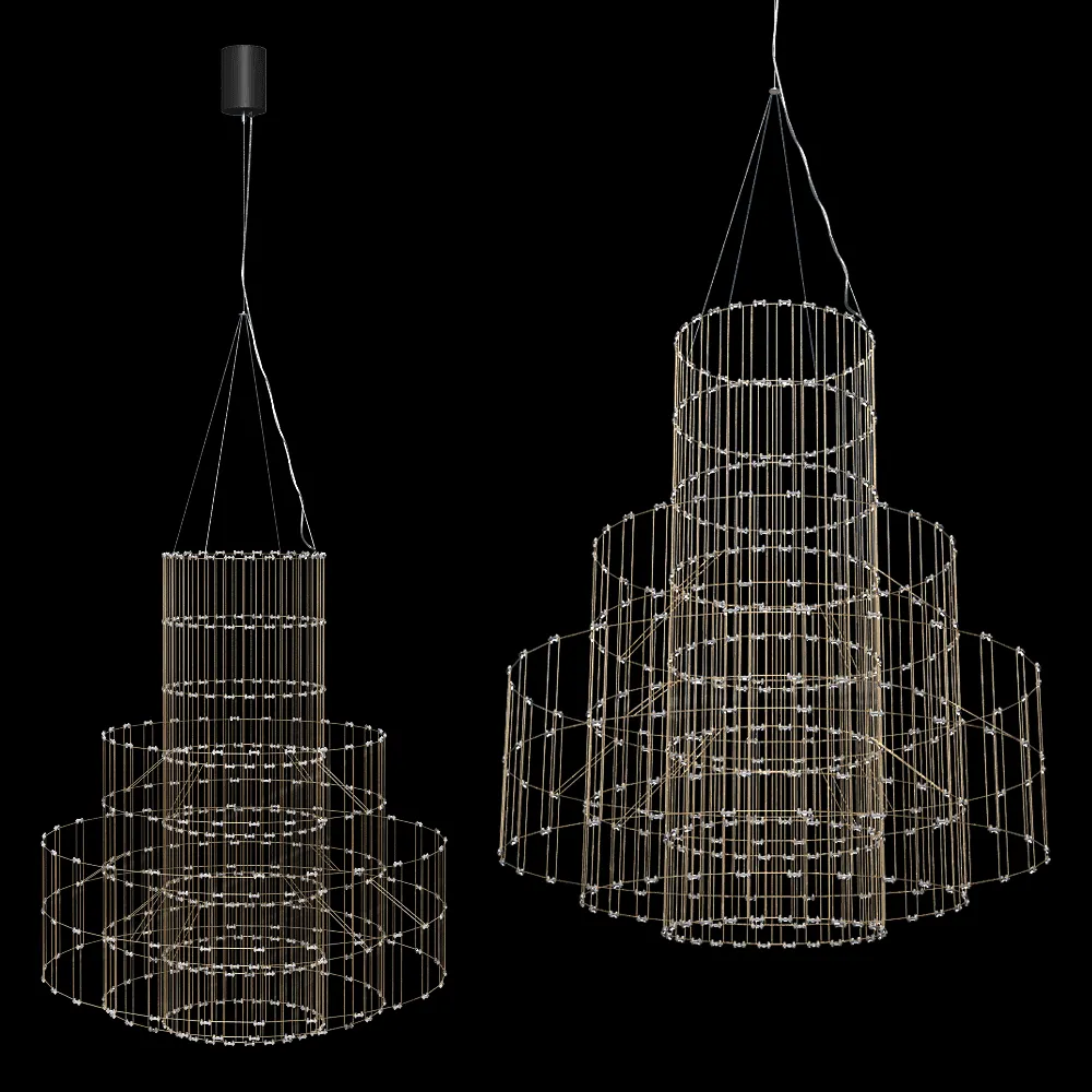 Bezhko – Chandelier Cascade 2 3ds Max