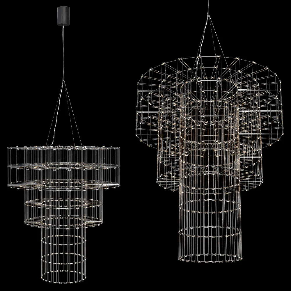 Bezhko – Chandelier Cascade 3ds Max