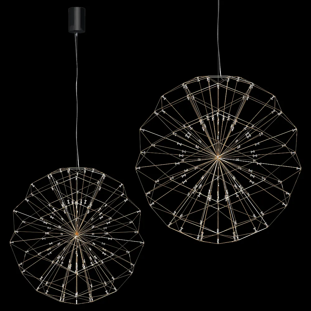 Bezhko – Chandelier Fireball 3ds Max