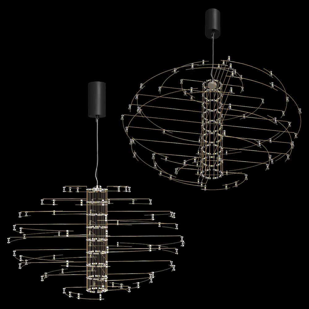 Bezhko – Chandelier Galaktika 3ds Max