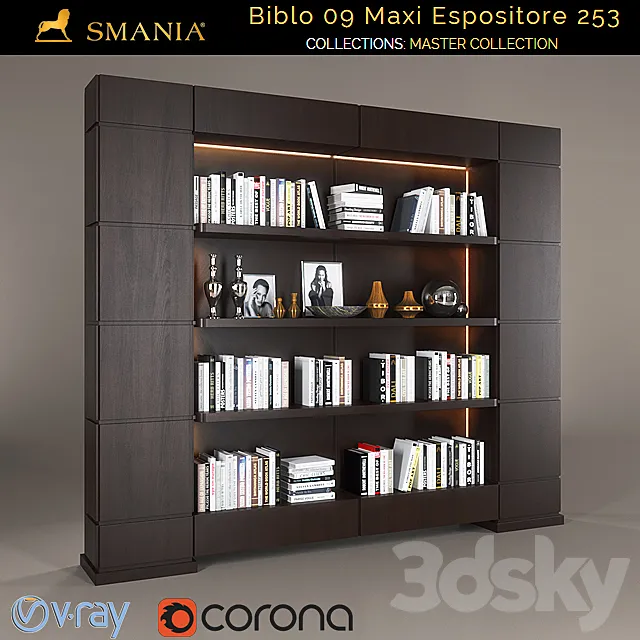 Biblo 09 Maxi Espositore 253 3DS Max Model