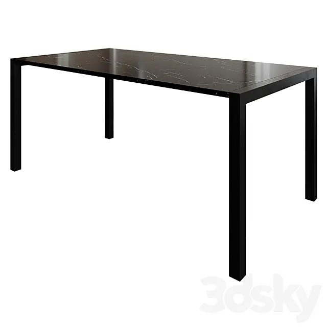 Bicca dining table 3ds Max