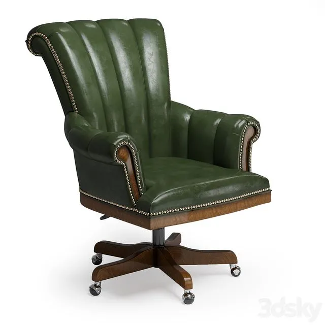 Bicester desk & game chair 3dsMax Model