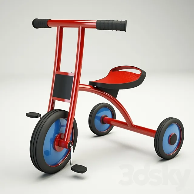 bicycle 3ds Max