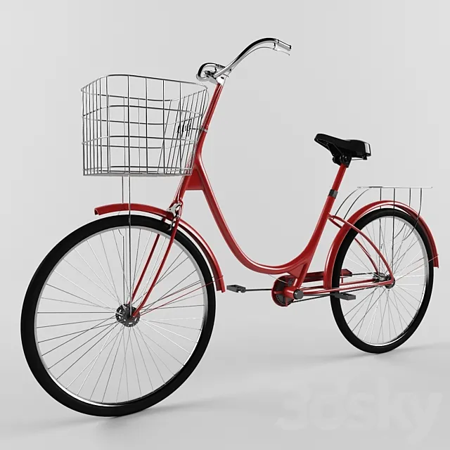 Bicycle 3DS Max Model