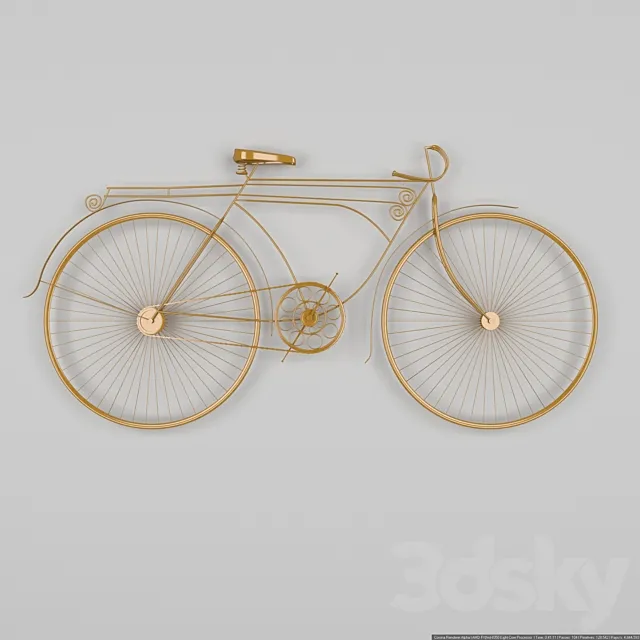 Bicycle decoration 3DSMax File