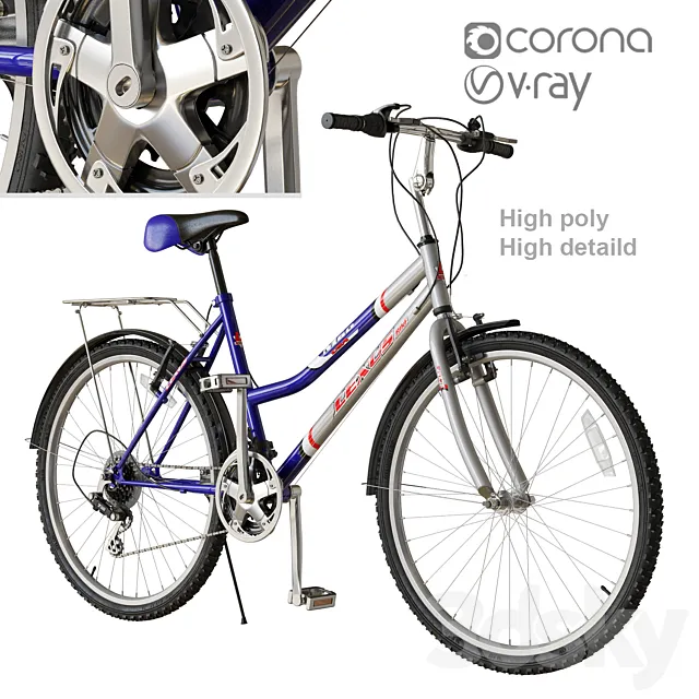 Bicycle lexus m60 3DSMax File