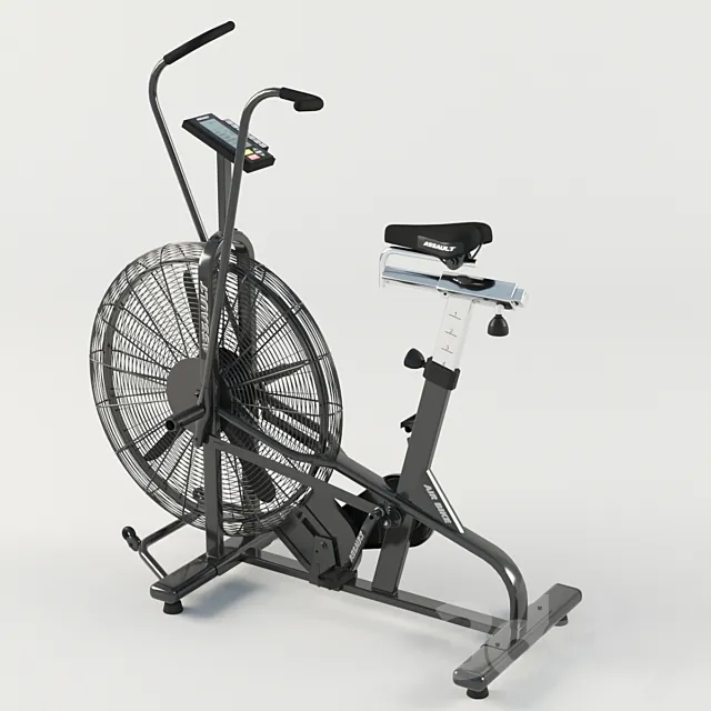 Bicycle trainer exercise bike 3DS Max Model