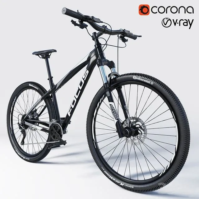 Bicycle Whistler Lite 2018 3dsMax Model