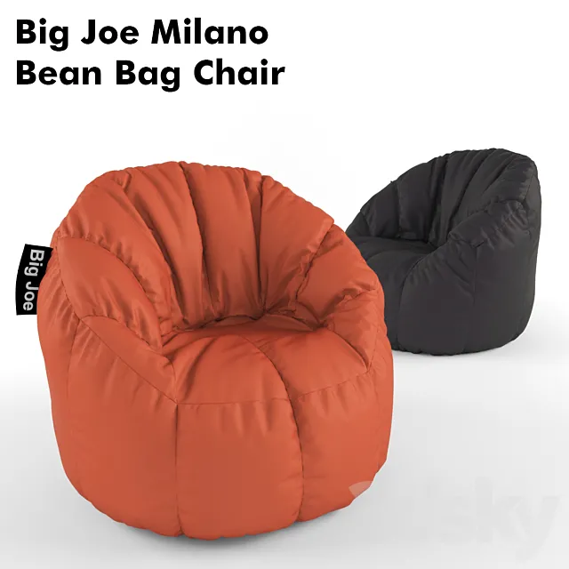 Big Joe Milano Bean Bag Chair 3DS Max Model