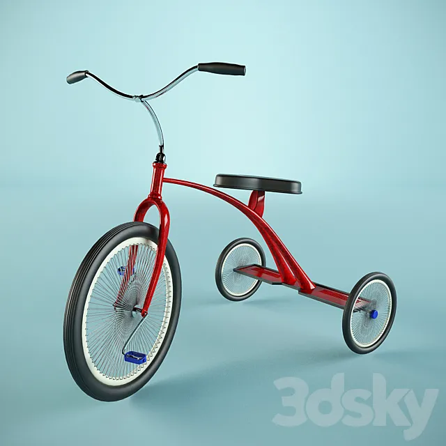 Bike Kid 3DS Max Model