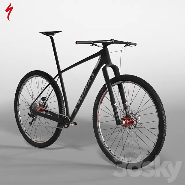 Bike S-WORKS Stumpjumper HT 3DS Max Model