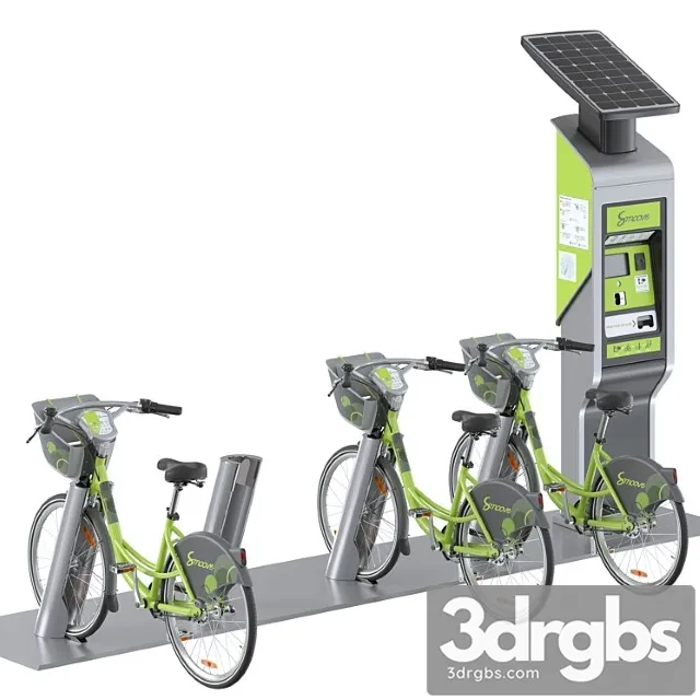 Bike share station