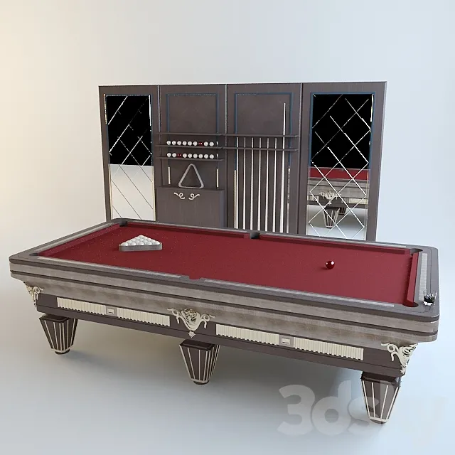 billiards FLORENCE COLLECTIONS 3DSMax File