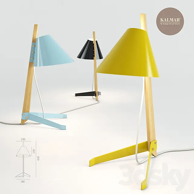 BILLY BL TABLE LAMP 3ds Max