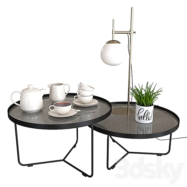 Billy Keramik Coffee table 3DSMax File