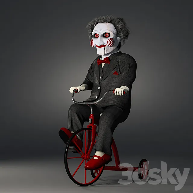 Billy the Puppet 3ds Max