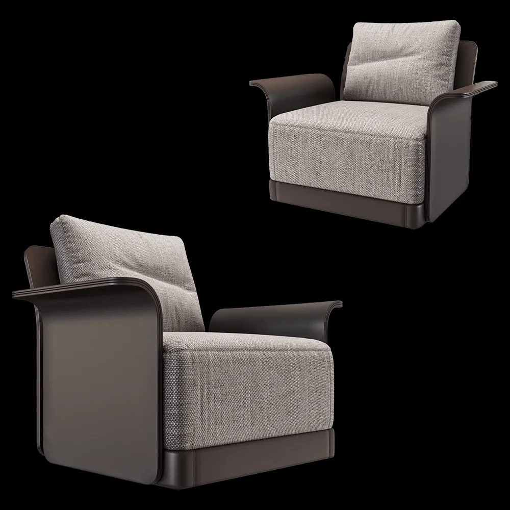 Bino home – Armchair Base 3ds Max
