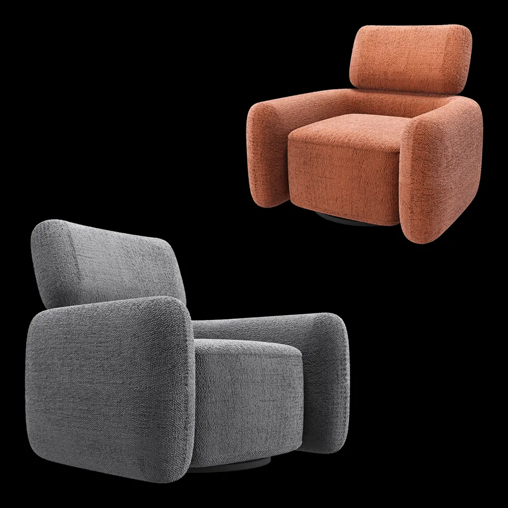 Bino home – Armchairs Volume 3ds Max
