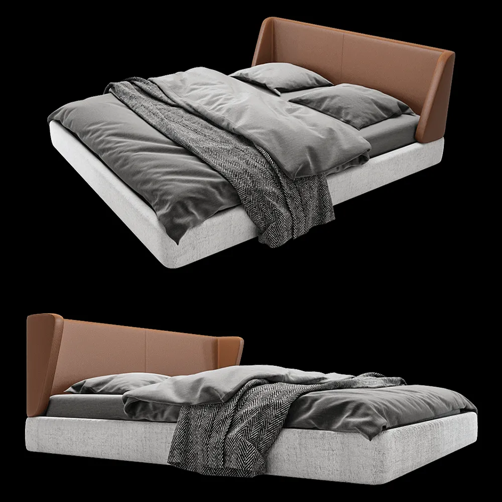 Bino home – Bed Not too simple 3ds Max